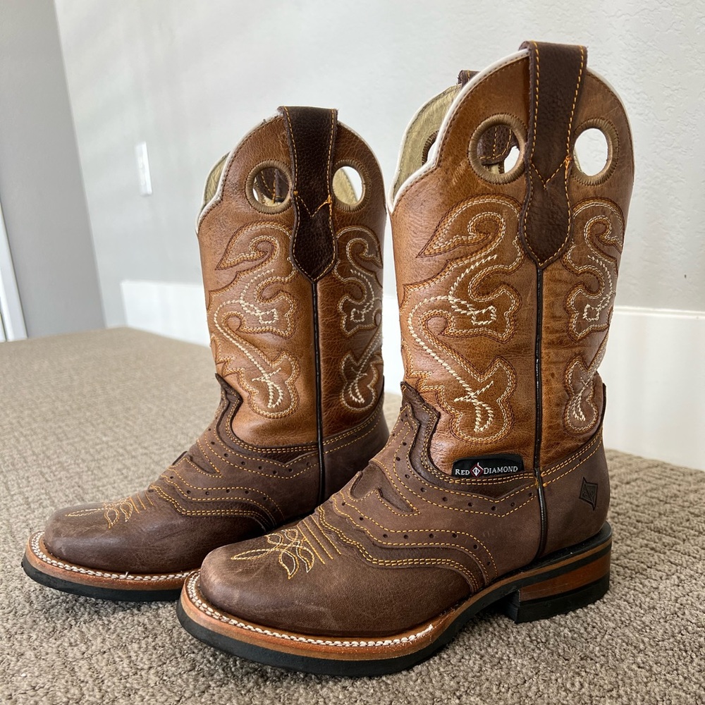 Red Diamond cowboy boots